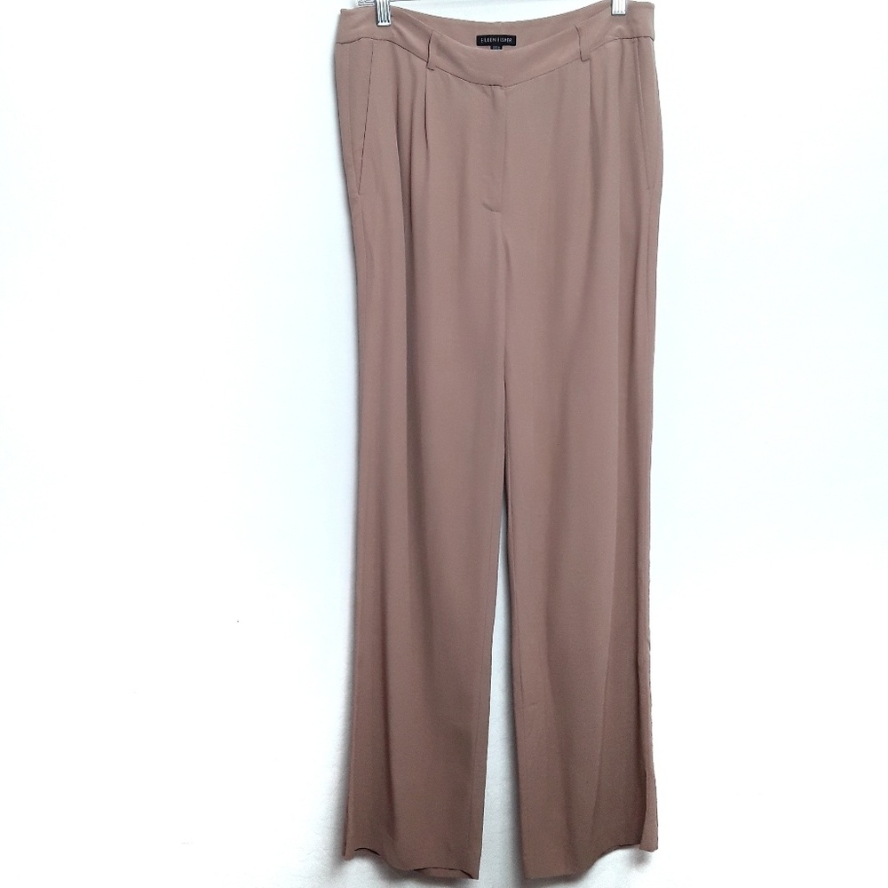 Eileen Fisher | Wide Leg High Waisted Pants